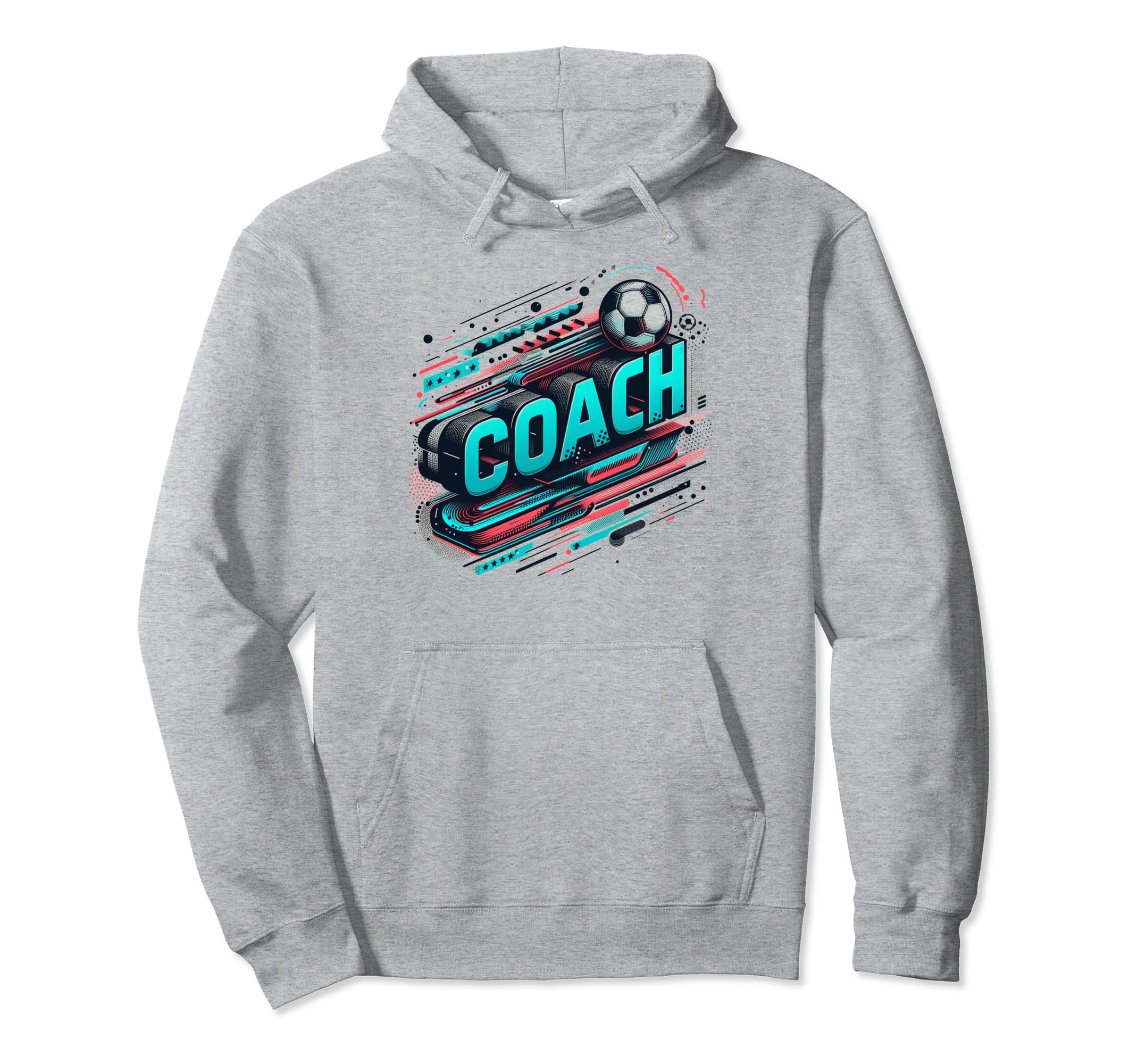 Soccer Coach Training Coaching Football Hoodie - Trendy Graphic Unisex