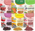 Exotic Nutrition Herbivore Treats 6 Pack - Healthy Assortment Small Animal Pet Treat - Squirrels, Guinea Pigs, Rabbits, Chinchillas, Prairie Dogs, Degus, Hamsters, Gerbils, Herbivores