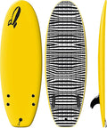 Rock-It 4'10" CHUB Soft Top Surfboard - Kids & Mini, Easy to Paddle & Maneuverable for Beginners