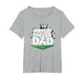Proud Soccer Dad Cheering Sideline T-Shirt - Minimalist Print for Adults