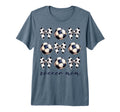 Coquette Bow Soccer Mom Soccer Lovers T-Shirt - Graphic Print for Adults