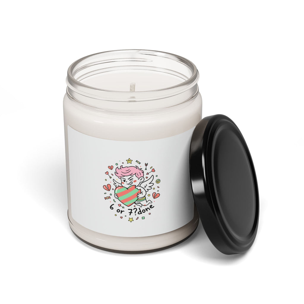 6 7 Weird Cupid Candle | Viral Valentine's Soy Candle | Funny Quirky Love