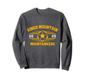 Kings Mountain Mountaineers Soccer Sweatshirt - Minimalist Print Unisex