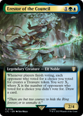 Erestor of the Council (LTC-136) - Tales of Middle-earth Commander: (Extended Art)
