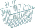 Retrospec Apollo-Lite Lift-Off Bike Basket - Detachable Steel Handlebar Basket with Carrying Handle for Commuting, Shopping & Beach Trips - 14.5in x 9.5in Weather-Resistant Biking Gear