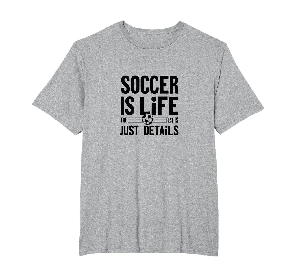 Soccer Is Life Soccer Dads Sporty T-Shirt - Casual Everyday Wear Men Women
