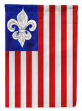 Patriotic Fleur de lis Garden Flag Mailbox Decorative Yard Banner Outside Patio Artwork for Flower Beds, Garden Size, Multicolor