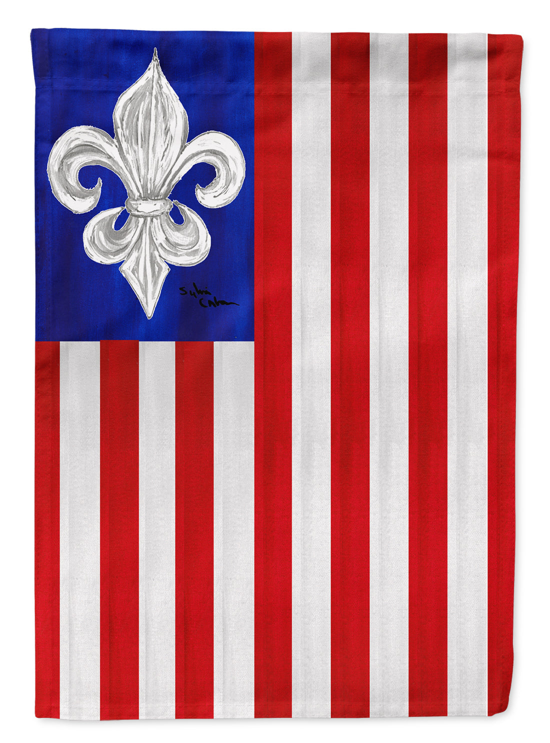 Patriotic Fleur de lis Garden Flag Mailbox Decorative Yard Banner Outside Patio Artwork for Flower Beds, Garden Size, Multicolor