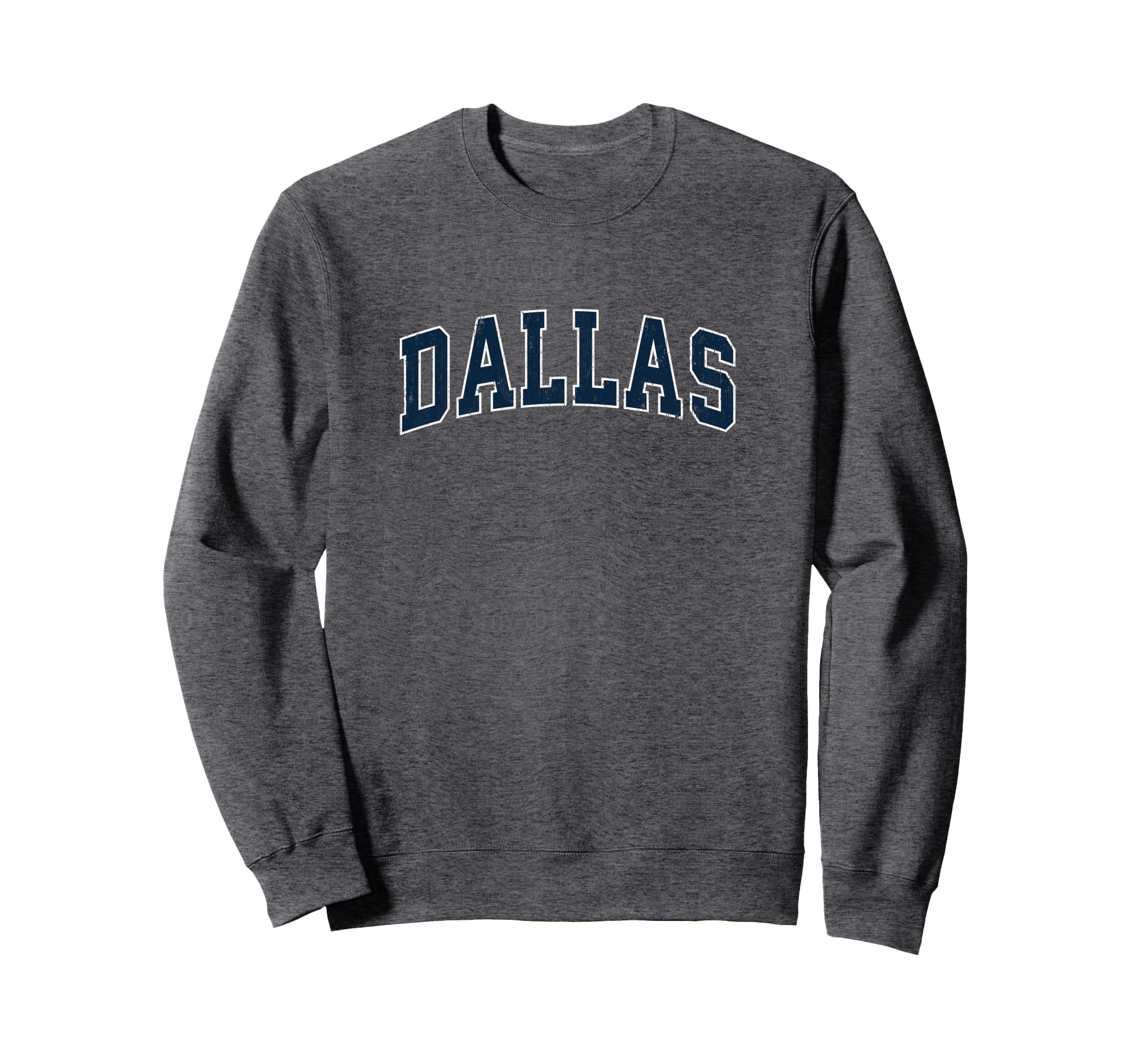 Dallas Oregon Or Sports Navy Sweatshirt - Graphic Print for Adults