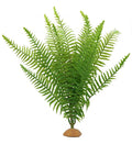 JIHAQUA Fake Fern Plants, Reptile Plastic Terrarium Decor, Reptiles Amphibians Tank Accessories for Crested Gecko Leopard Lizard Chameleon (Fern-L)