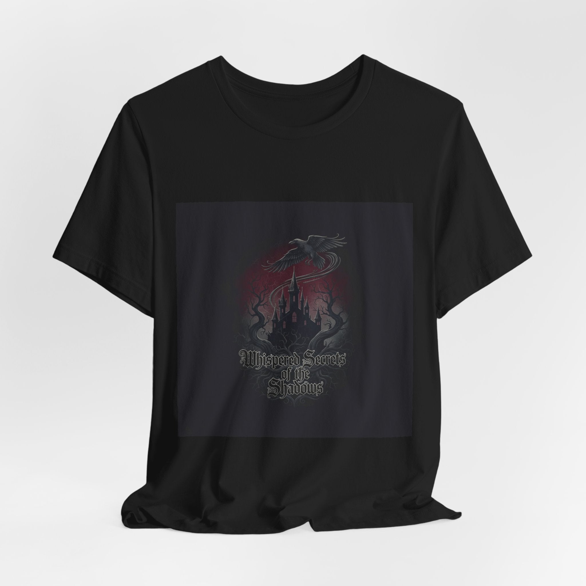Medieval Castle Emblem Tee | Castlecore Gothic Blackletter T‑Shirt