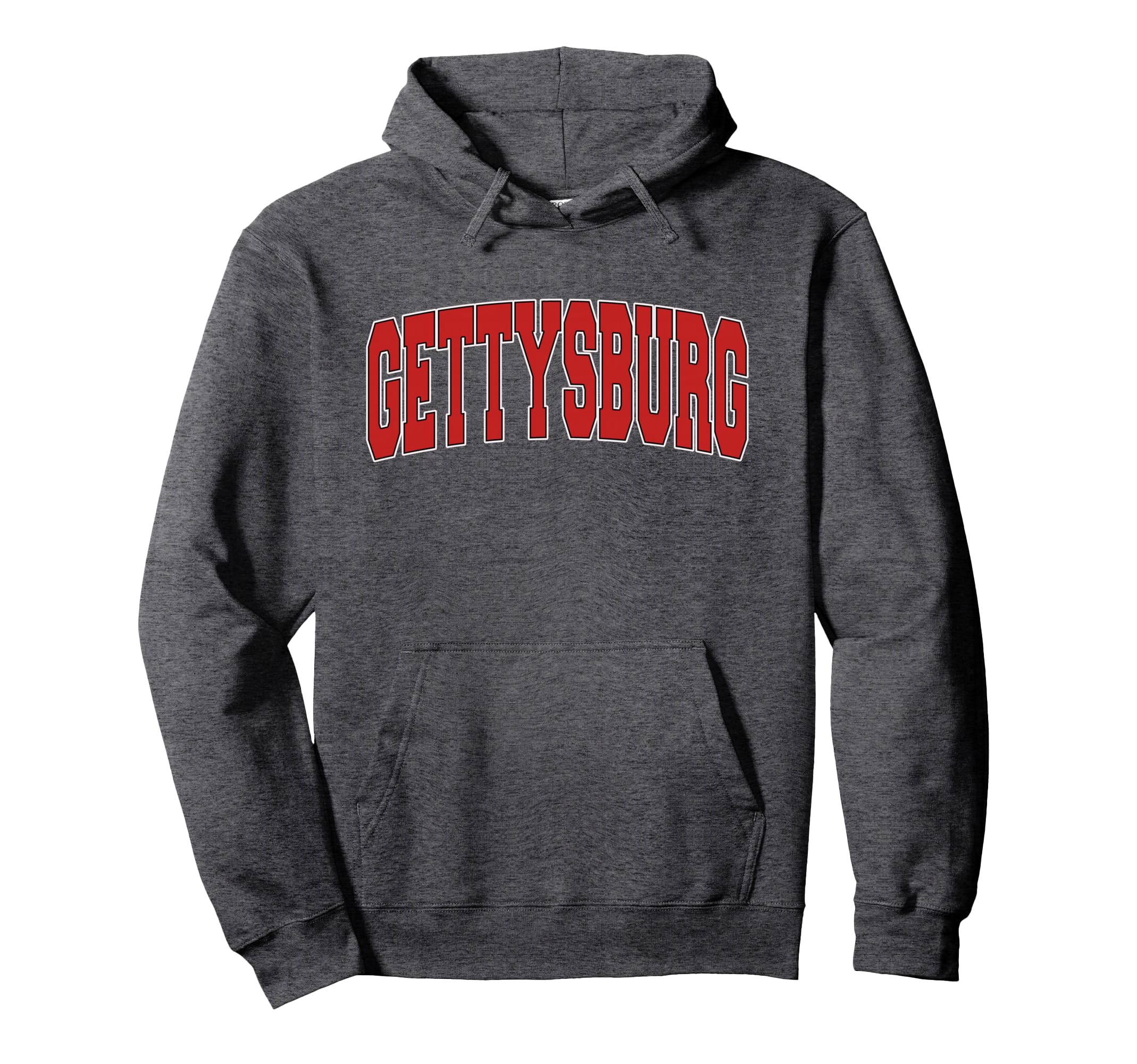 Gettysburg Pa Pennsylvania Varsity Usa Hoodie - Novelty Apparel Men Women