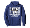 Be Goals Soccer Coquette Bow Hoodie - Unique Graphic for Adults