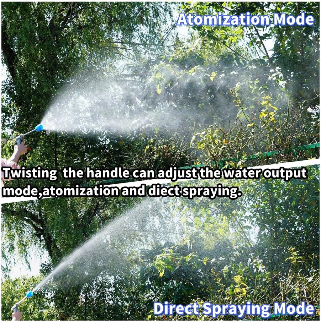 Agricultural Spray Guns, Fruit Tree Sprinkler, Electric Spray, High-Pressure Spray, Long Rod, Even Spray, Direct Spray, Lrrigation and Cleaning (Blue headed alloy spray gun)