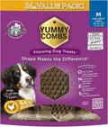 Dog Dental Treats – Vet VOHC Approved – Delicious Chicken Protein – Removes Tartar with Cleaning Comb Shape – Dental Dog Treats for Medium Dogs (24oz, 30 Count)