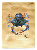 Female Blue Crab Sandy Beach Garden Flag Mailbox Decorative Yard Banner Outside Patio Artwork for Flower Beds, Garden Size, Multicolor