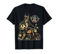 Great Dane Motorbike Love Footbal Soccer T-Shirt - Streetwear Style Unisex
