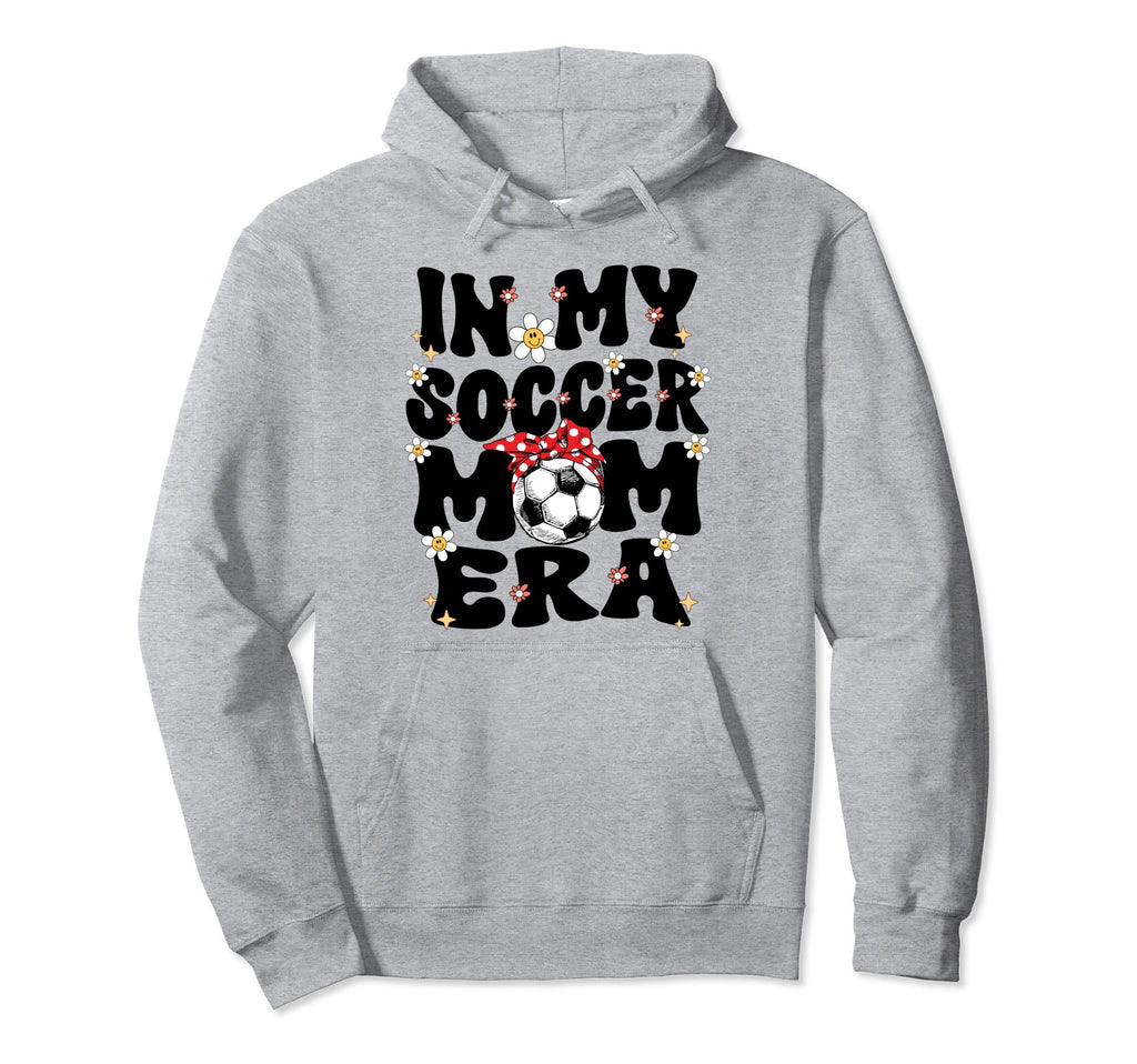 My Soccer Mom Era Groovy Soccer Mom Hoodie - Novelty Apparel Men Women