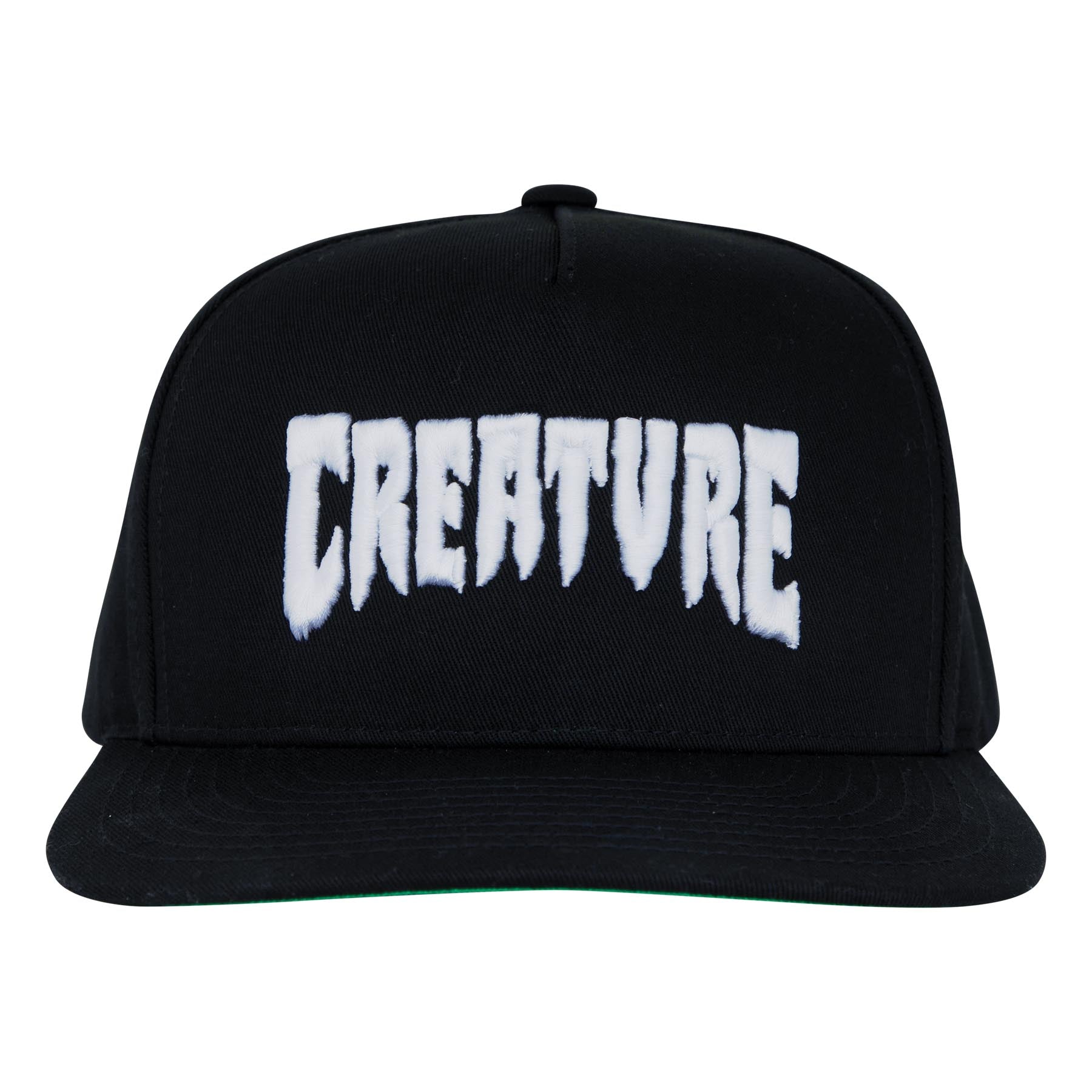 Creature Mono Logo Snapback Structured Hat