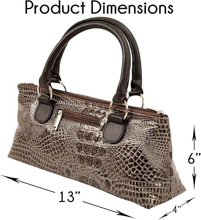 Wine Clutch Bag (Thermal Insulated) Trendy Women’s Carry Tote | Holds Red & White 750mL Bottles | Trendy Fashion | Incl. Portable Waiter-Style Corkscrew