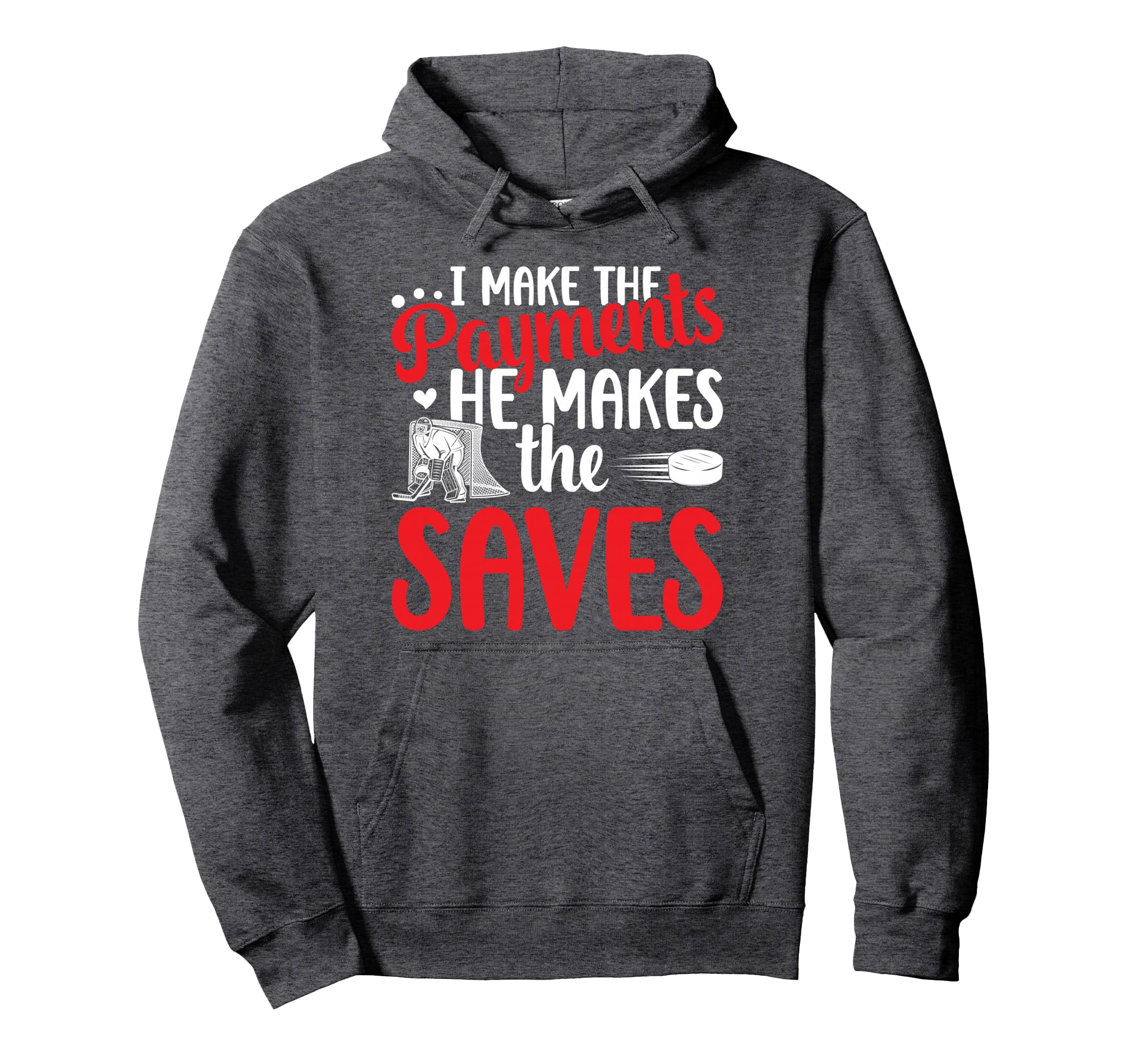 Ice Hockey Goalkeeper Mom Ice Hockey Hoodie - Trendy Graphic Men Women