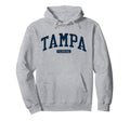 Tampa Florida Fl College University Hoodie - Minimalist Print for Adults
