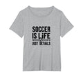 Soccer Is Life Soccer Dads T-Shirt - Casual Everyday Wear for Adults