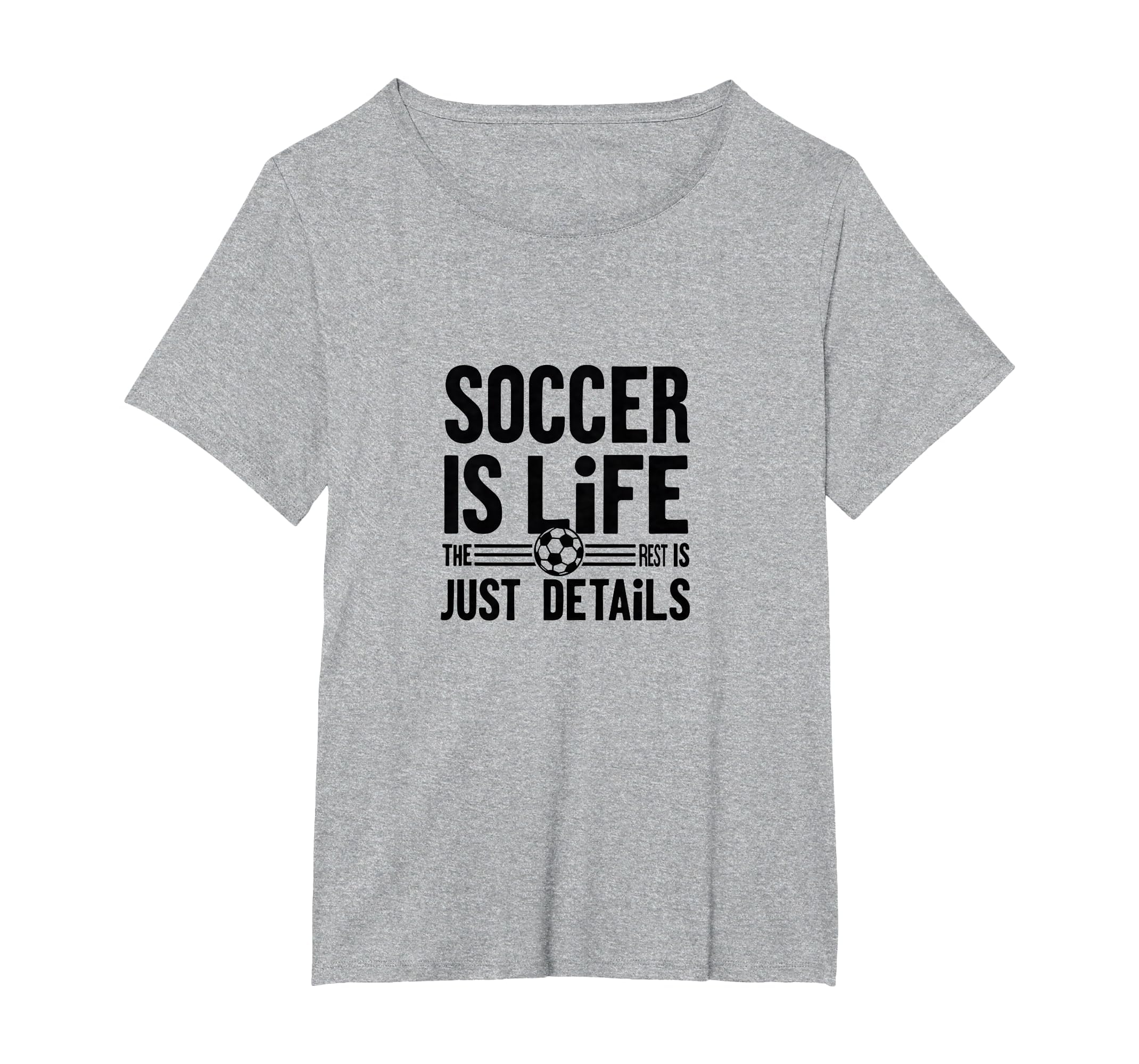 Soccer Is Life Soccer Dads T-Shirt - Casual Everyday Wear for Adults