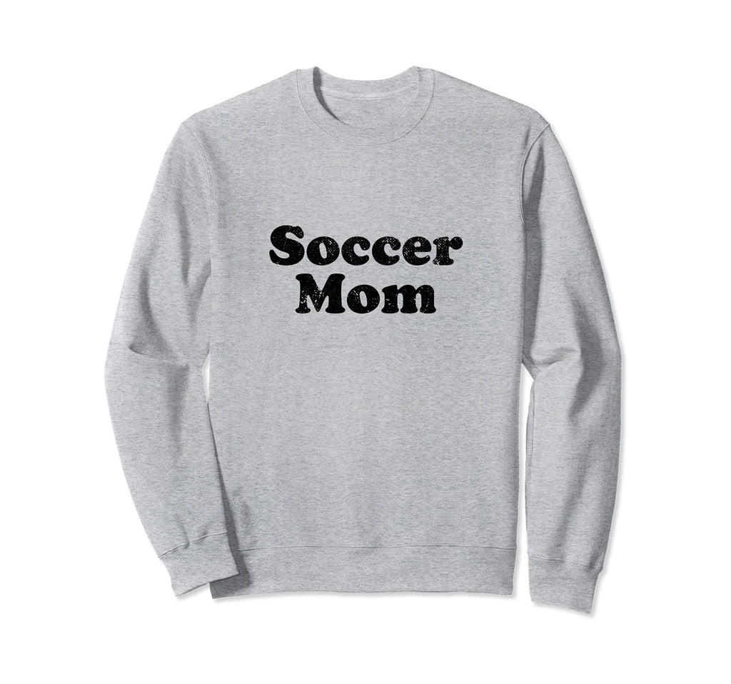 Font Soccer Mom 1970S Sweatshirt - Casual Everyday Wear Unisex