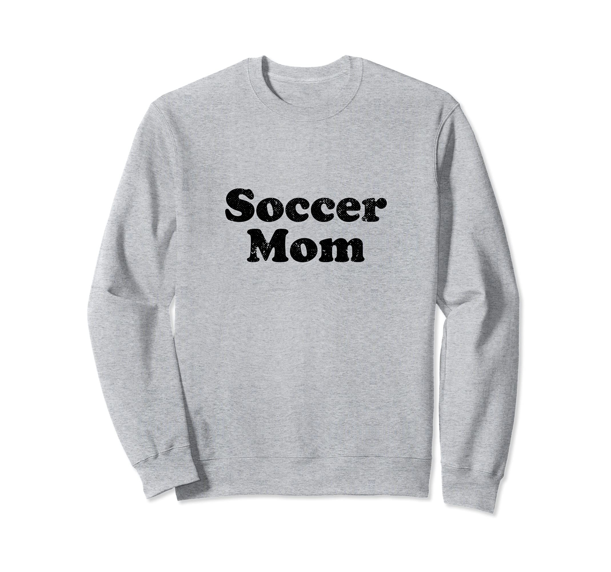 Font Soccer Mom 1970S Sweatshirt - Casual Everyday Wear Unisex