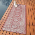 Keen Home Design Terrace Outdoor Runner Rug - 2x6 Washable Indoor/Outdoor Rug for Patio, Kitchen, Balcony, Beach, Garden, Deck and Porch, Size: 2'2"x5'7"