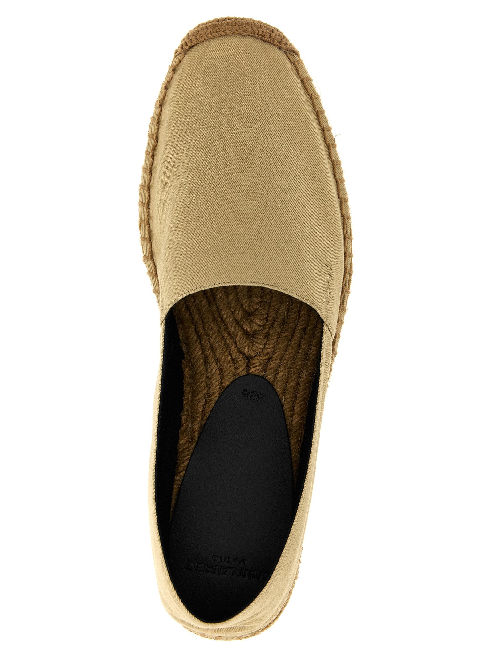 Saint Laurent Men Cotton Espadrilles