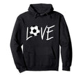 Love Soccer Ball Mom Mother Birthday Hoodie - Novelty Apparel Men Women