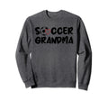 Soccer Grandma Love Heart Sweatshirt - Custom Art Print for Adults