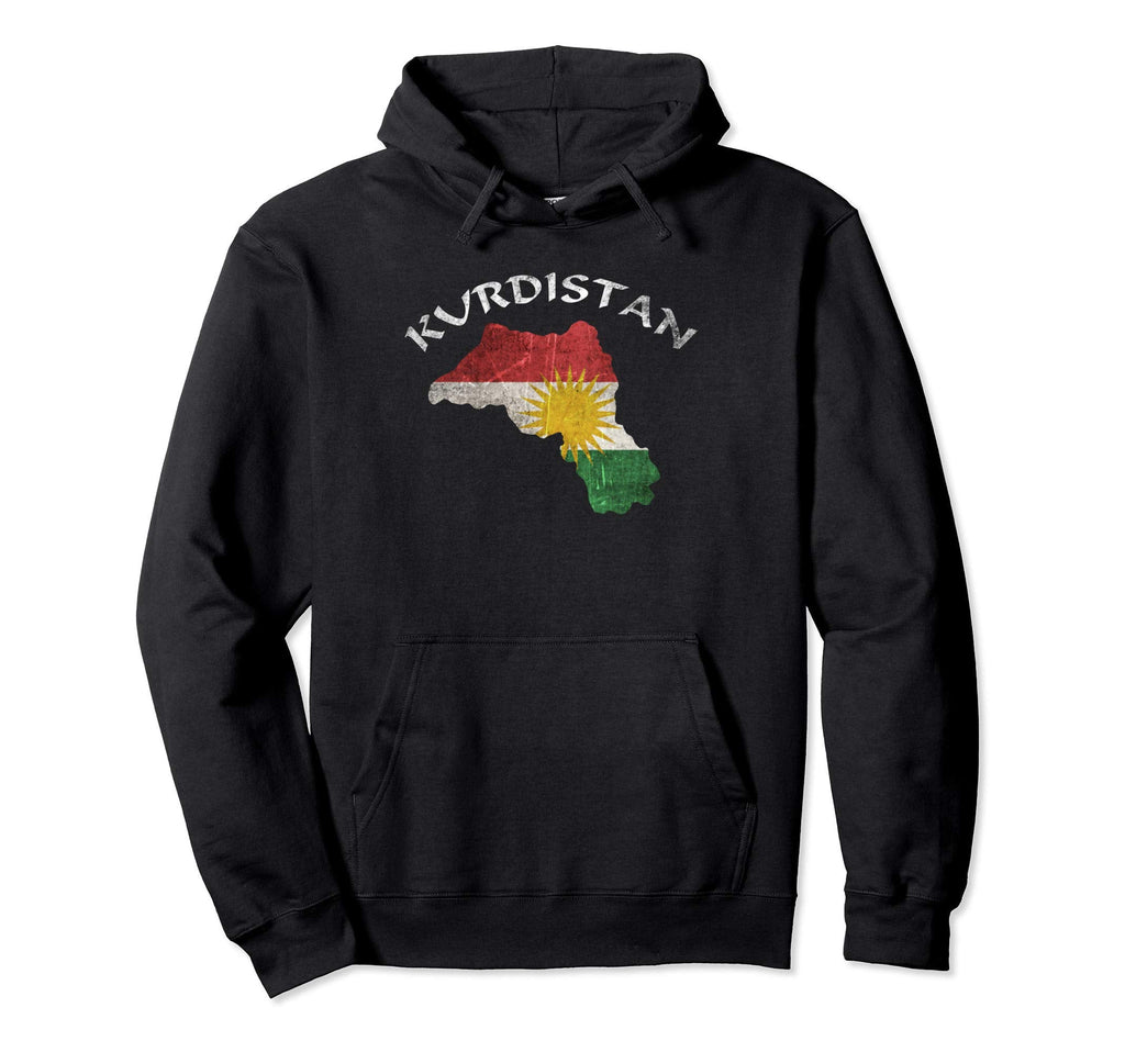 Kurdish Flag Gifts Hoodie - Graphic Print for Adults