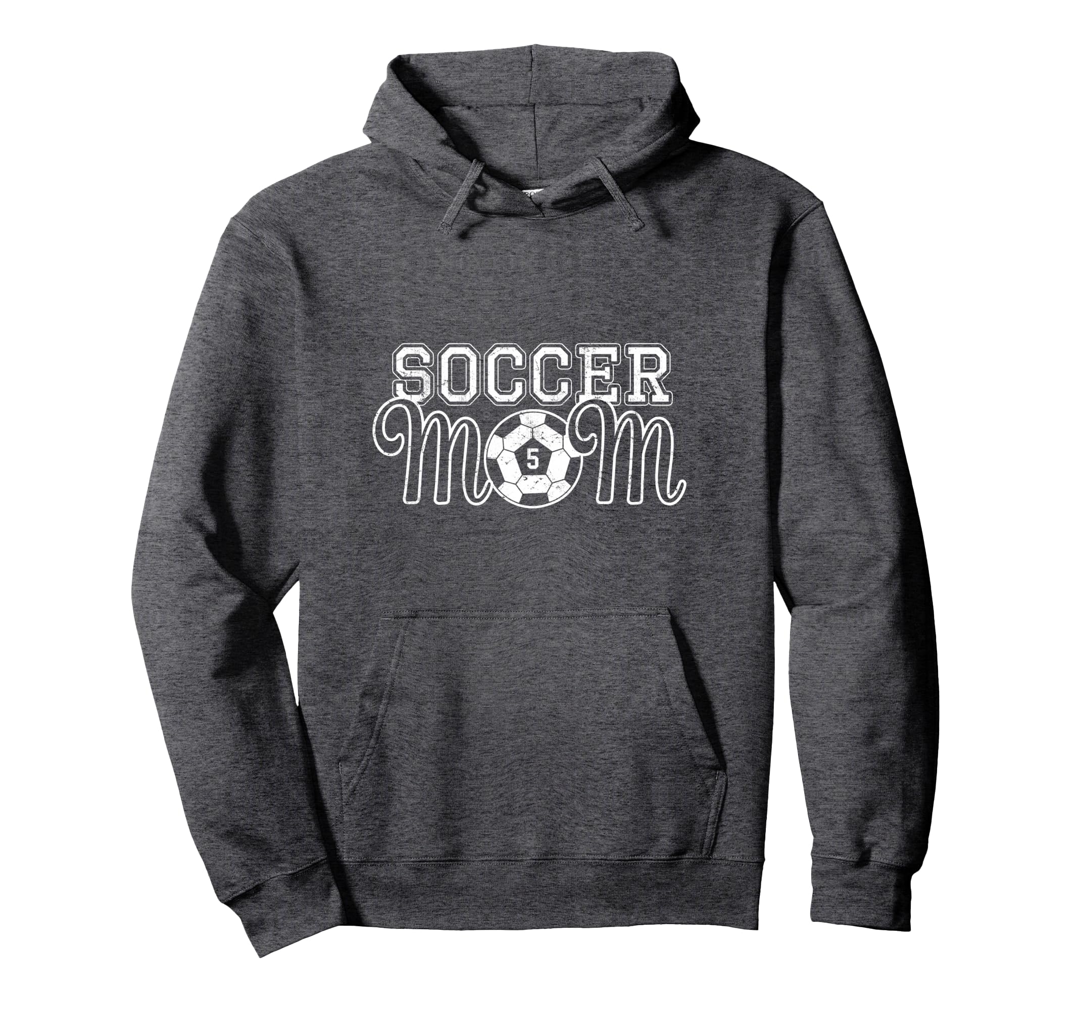Number 5 Soccer Mom Mothers Day 5 Hoodie - Aesthetic Graphic Men Women