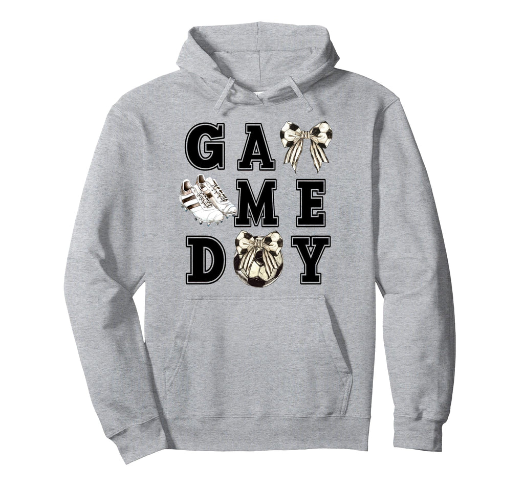 Coquette Bow Sports Parent Game Day Hoodie - Trendy Graphic Men Women