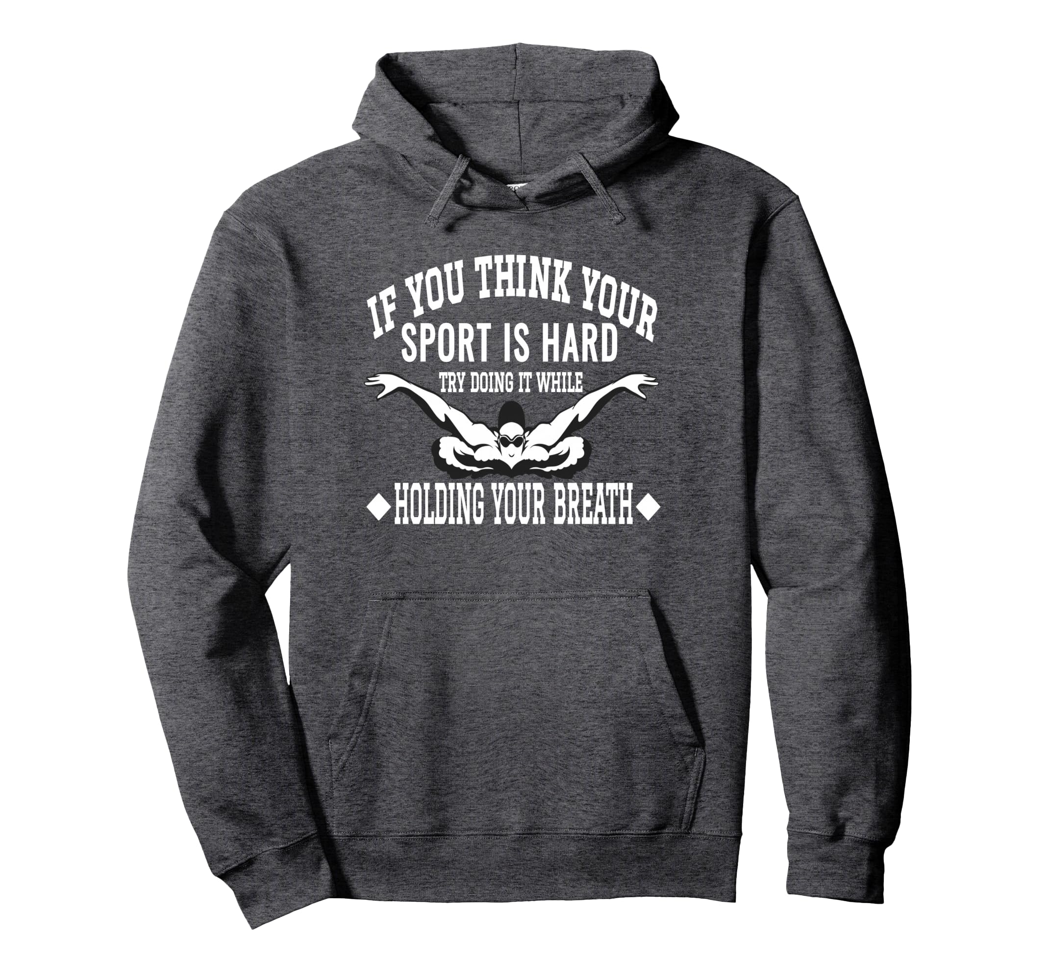 Swim Swimmer Funny Swimming Sport Hoodie - Unique Graphic Men Women