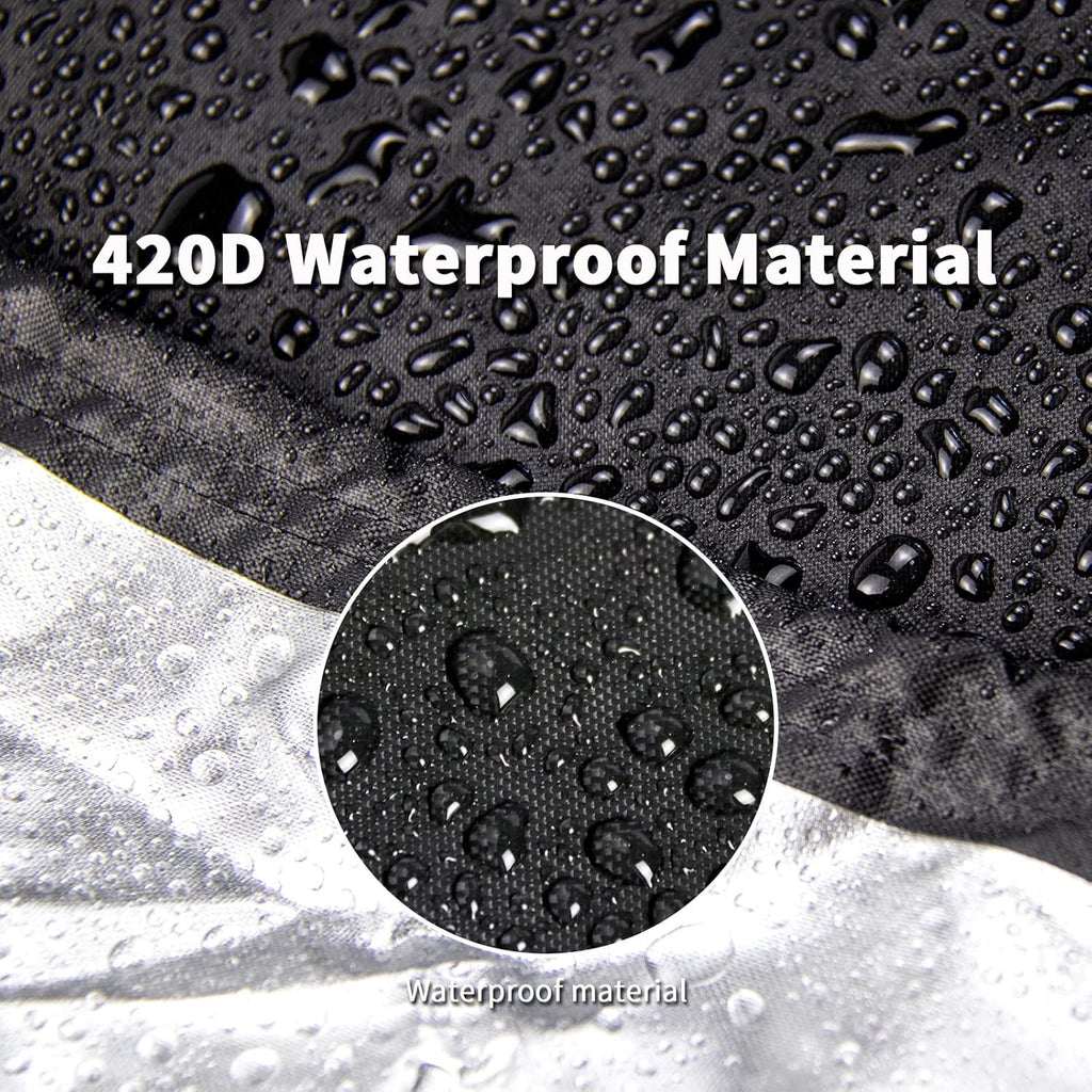 Flat Top Grill Cover for Royal Gourmet GB4000 - Waterproof Cover for Gas Griddle/Grill - Heavy Duty - 64.8 x 25 x 34 inches