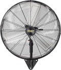 ROVSUN 20" Wall Mounted Fan, High Velocity Industrial Wall Fan, Max 4710 CFM and Wide Angle Oscillating, Commercial Ventilation Use, Suit for Garage, Shop, Greenhouse, Gym