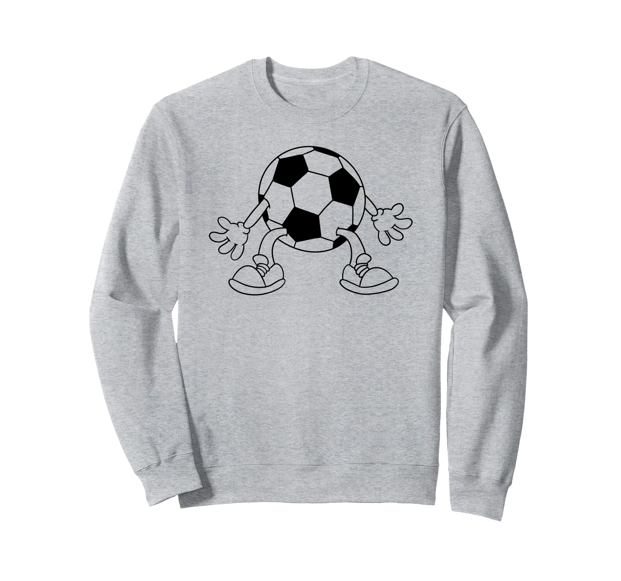 Soccer Goalie Funny Soccer Sports Sweatshirt - Minimalist Print Unisex