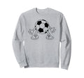 Soccer Goalie Funny Soccer Sports Sweatshirt - Custom Art Print Unisex
