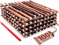 ValueBull Bully Sticks for Small Dogs, Thin 12 Inch, 100 Count - All Natural Dog Treats, 100% Beef Pizzles, Single Ingredient