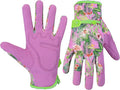 HANDLANDY Women Safety Work Gloves Utility Touch Screen Working Grip Glove for Yardwork Gardening Breathable Mechanic Gloves