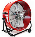 Maxx Air 24" Industrial Fan Heavy Duty - Rugged Drum Fan for Workshop - Powerful Shop Fans Heavy Duty for Industrial Use - Large Cooling Solution for Factories and Warehouses