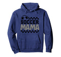 Soccer Mama Checker Checkered Hoodie - Novelty Apparel Men Women