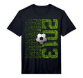 2013 Soccer 13Th Birthday Performance T-Shirt - Novelty Apparel Men Women