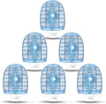Indoor Bug Zappers, Fly Traps for Indoors, Insect Traps for Home Mosquito Killer for Kids & Pets, Home, Kitchen, Bedroom, Baby Room, Office (6 Packs)