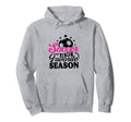 Soccer Is My Favorite Season Hoodie - Minimalist Print Men Women