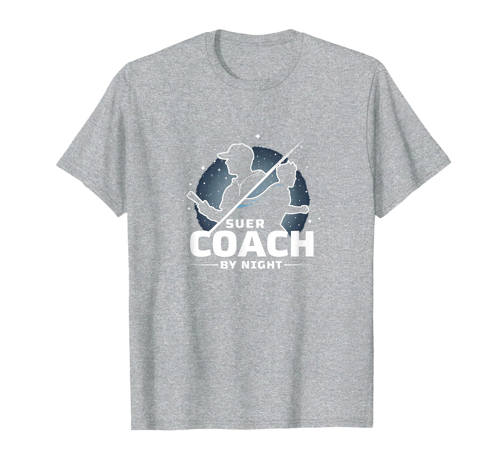 Soccer Coach Day Superhero Night T-Shirt - Custom Art Print for Adults